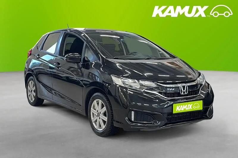Svart Begagnad 2018 Honda Jazz Halvkombi | 104 800 kr (Marknadspris) - Bild 1/4