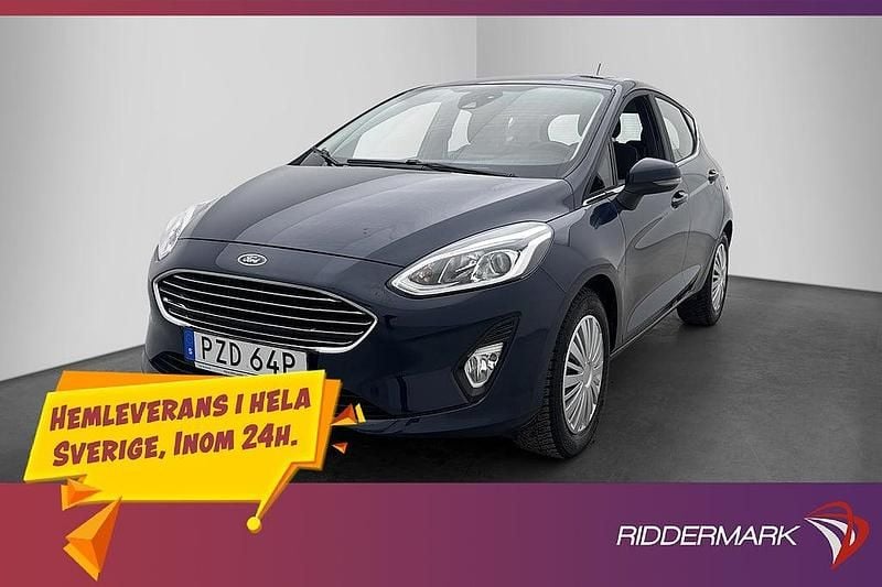 Blå Begagnad 2019 Ford Fiesta | 119 800 kr - Bild 1/3