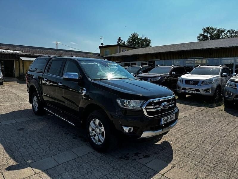 Begagnad Ford Ranger Wildtrack 170 HK (125 kW) 2021 Svart Pickup