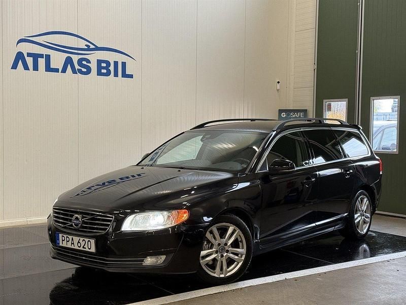 Svart Begagnad 2013 Volvo V70 Momentum Kombi | 84 900 kr (Marknadspris) - Bild 1/4