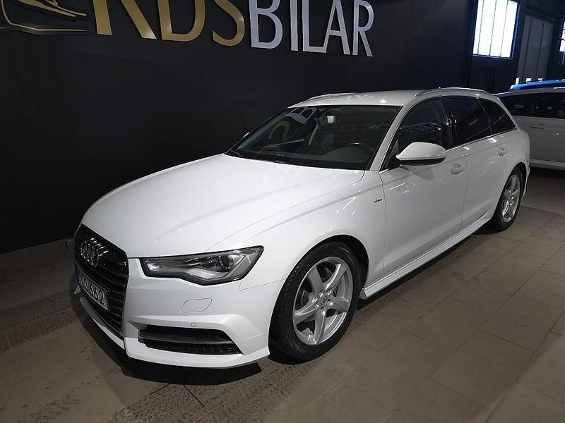 Begagnad Audi A6 Ambition 190 HK (139 kW) 2015 Vit Kombi