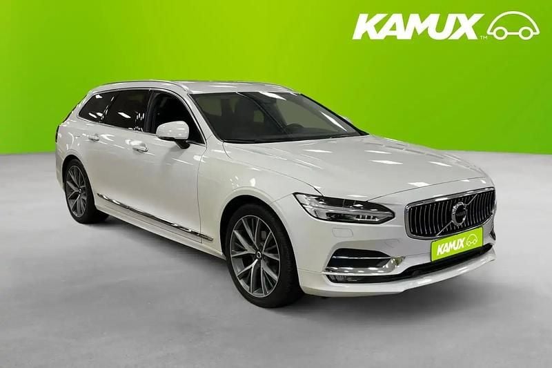 Begagnad Volvo V90 Inscription 150 HK (110 kW) 2019 Vit Kombi