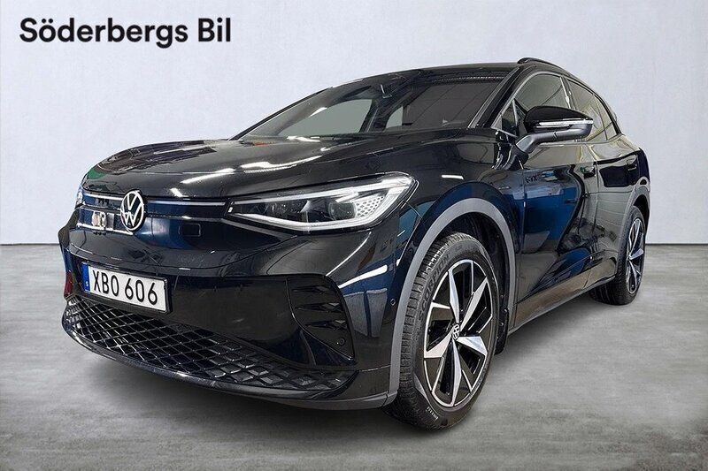 Svart Begagnad 2023 VW ID.4 GTX SUV | 489 800 kr (Dyr) - Bild 1/4