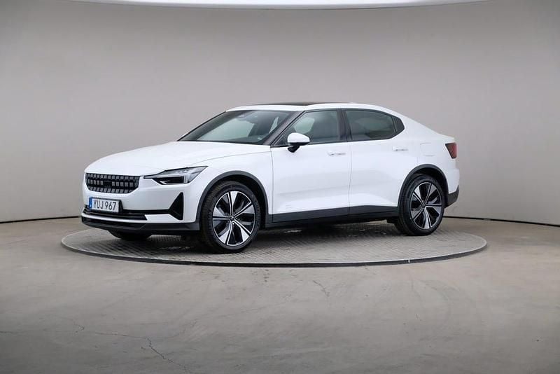 Vit Begagnad 2022 Polestar 2 Plus Halvkombi | 325 000 kr (Superpris) - Bild 1/4