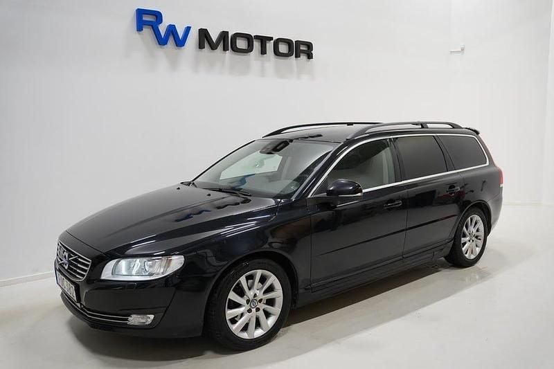 Svart Begagnad 2015 Volvo V70 Momentum Kombi | 97 800 kr (Bra pris) - Bild 1/4
