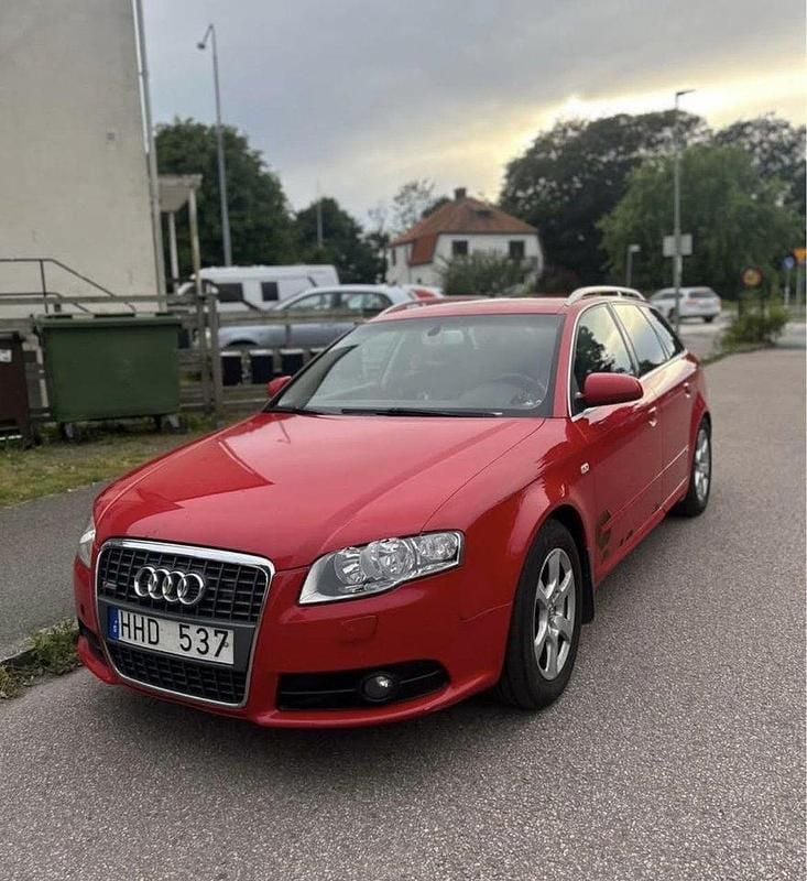 Röd Begagnad 2007 Audi A4 Comfort Kombi | 15 000 kr (Bra pris) - Bild 1/4