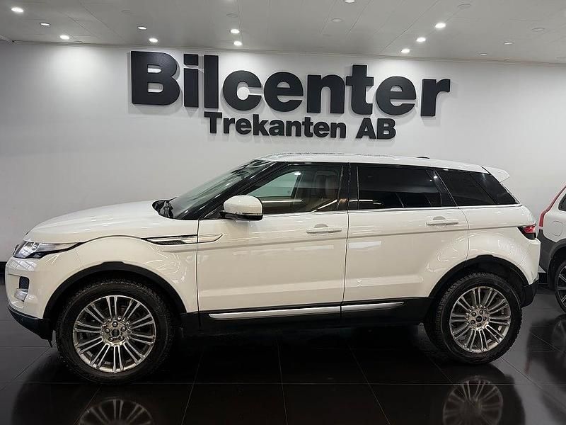 Begagnad Land Rover Range Rover evoque Dynamic 190 HK (139 kW) 2011 Vit SUV