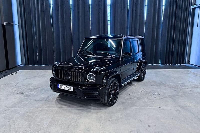 Svart Begagnad 2024 Mercedes G63 AMG AMG SUV | 2 199 900 kr (Marknadspris) - Bild 1/4