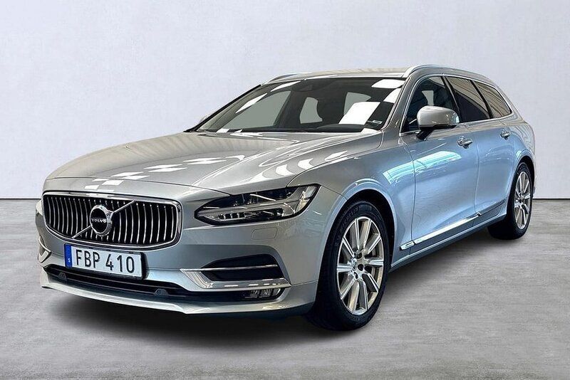 Silver Begagnad 2017 Volvo V90 Inscription Kombi | 275 000 kr (Marknadspris) - Bild 1/4