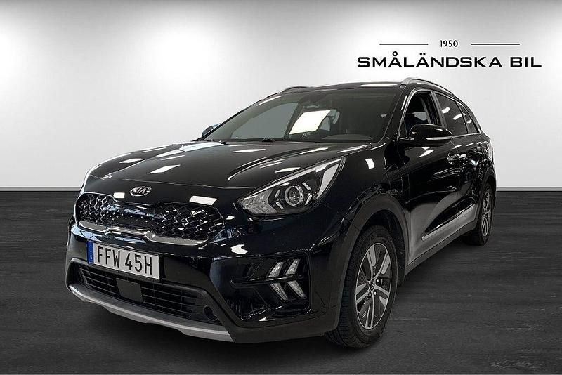 Svart Begagnad 2020 Kia Niro Advance SUV | 204 900 kr (Marknadspris) - Bild 1/4