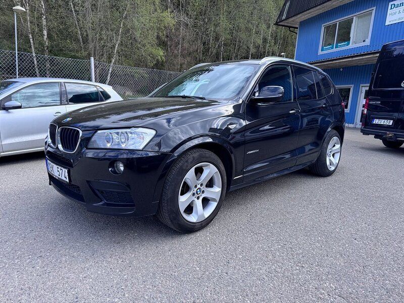 Svart Begagnad 2011 BMW X3 M Sport SUV | 135 900 kr (Marknadspris) - Bild 1/4
