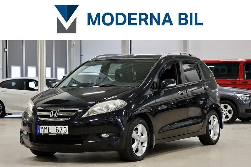 Svart Begagnad 2008 Honda FR-V Minibuss | 69 900 kr - Bild 1/4