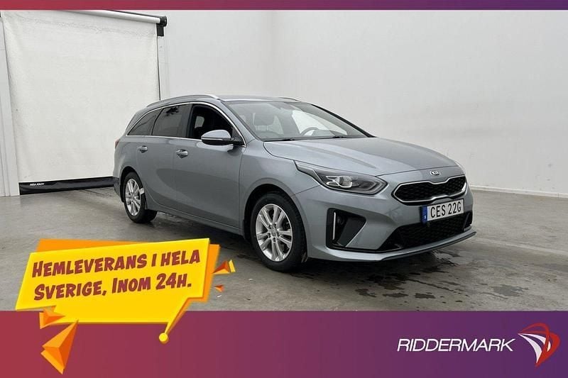 Grå Begagnad 2019 Kia Ceed Sportswagon GT-Line Kombi | 194 800 kr (Marknadspris) - Bild 1/3
