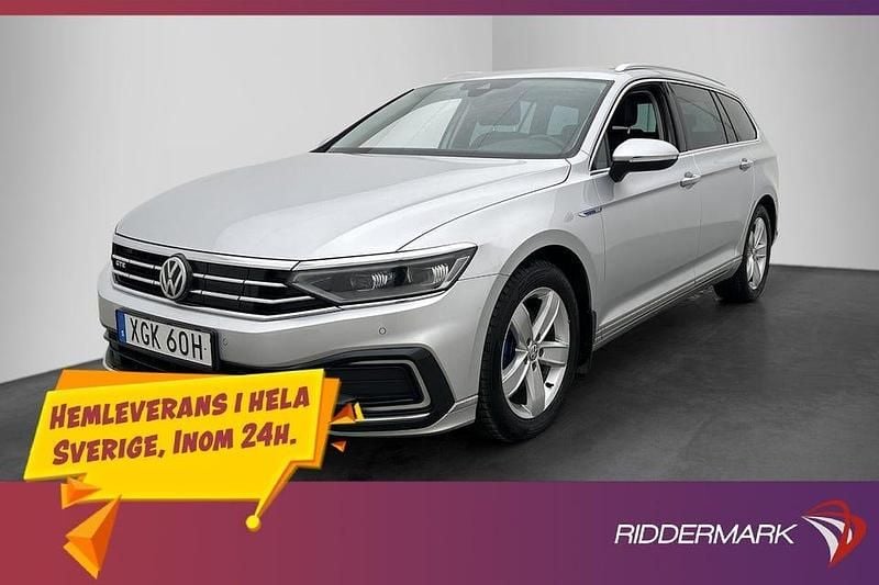 Silver Begagnad 2019 VW Passat GTE Kombi | 198 900 kr (Marknadspris) - Bild 1/3