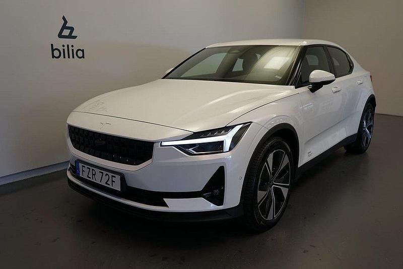Vit Begagnad 2023 Polestar 2 Long Range Single Motor Sedan | 379 500 kr (Marknadspris) - Bild 1/3