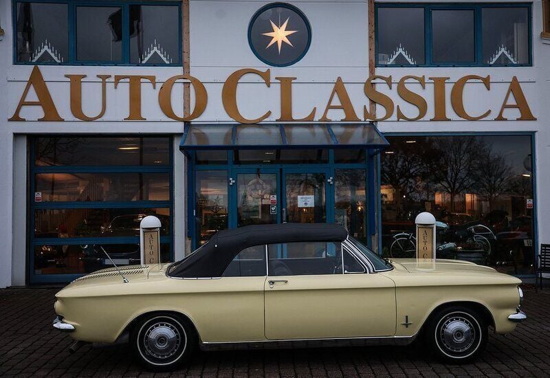 Gul Begagnad 1964 Chevrolet Corvair Cab | 219 000 kr - Bild 1/4