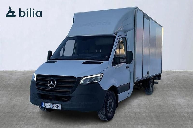 Vit Begagnad 2021 Mercedes Sprinter Van | 319 900 kr (Lite dyr) - Bild 1/4