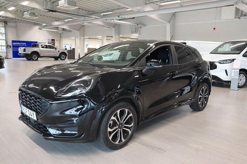 Begagnad Ford Puma ST-Line 125 HK (91 kW) 2022 Svart SUV