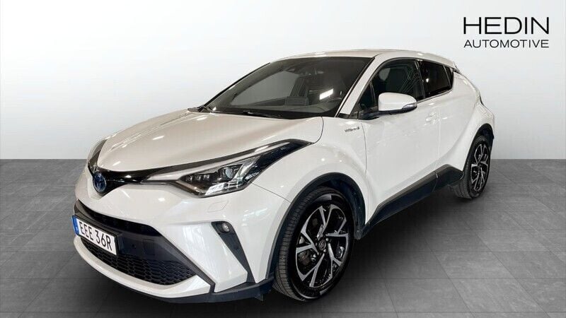 Vit (white) Begagnad 2021 Toyota C-HR Edition SUV | 189 900 kr - Bild 1/4