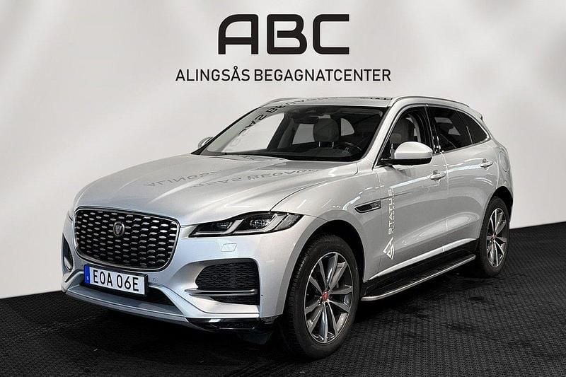 Grå Begagnad 2022 Jaguar F-Pace SE SUV | 475 000 kr - Bild 1/4