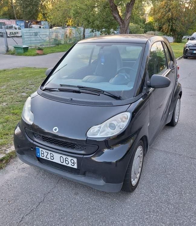 Svart Begagnad 2007 Smart ForTwo Coupé Sportkupé | 27 900 kr (Bra pris) - Bild 1/4