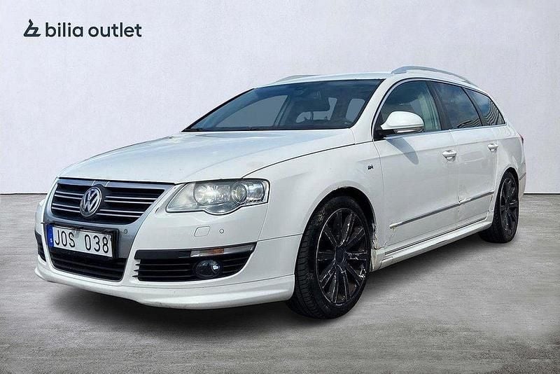 Vit Begagnad 2010 VW Passat Kombi | 19 000 kr (Superpris) - Bild 1/3