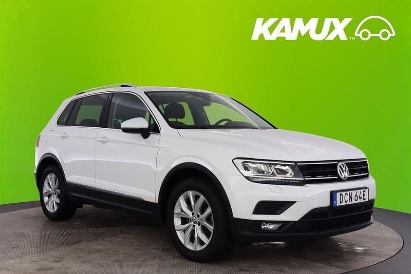 Vit Begagnad 2020 VW Tiguan Executive SUV | 269 800 kr (Superpris) - Bild 1/4