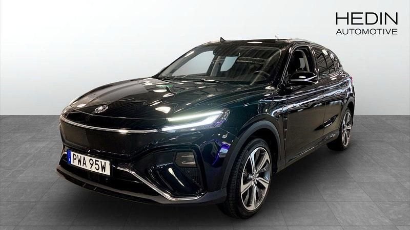 Svart (black) Begagnad 2022 MG Marvel R Performance SUV | 299 900 kr (Bra pris) - Bild 1/4