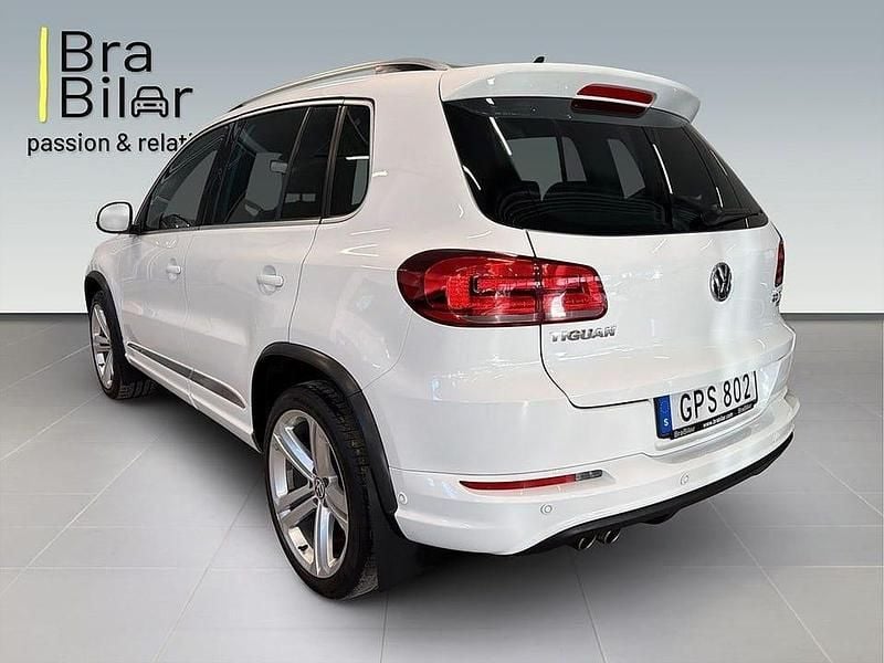 Begagnad VW Tiguan R-line 177 HK (130 kW) 2015 Vit SUV