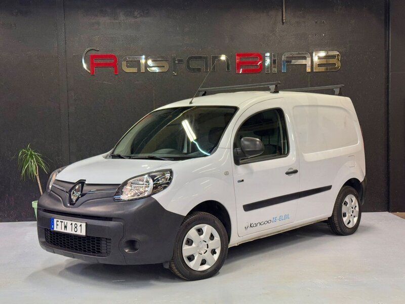 Vit Begagnad 2018 Renault Kangoo Minibuss | 75 000 kr (Bra pris) - Bild 1/4