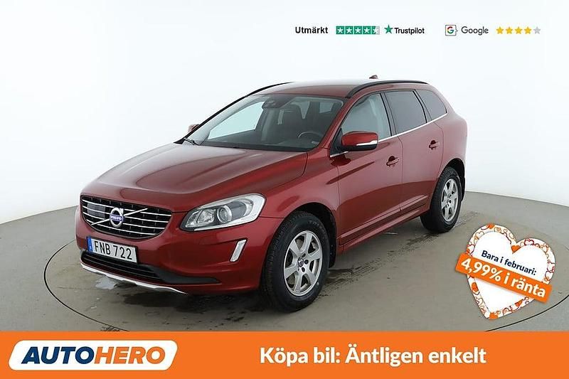Begagnad Volvo XC60 Momentum 181 HK (133 kW) 2014 Röd SUV