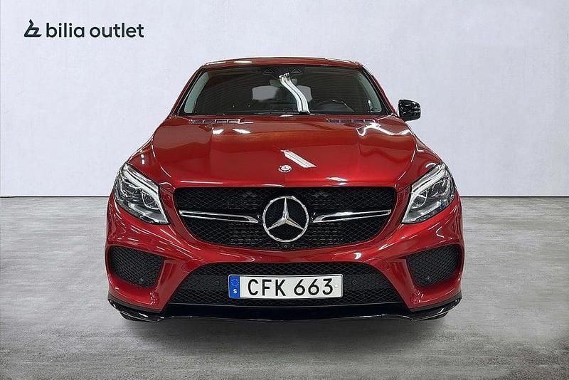 Begagnad Mercedes GLE350 AMG 258 HK (189 kW) 2016 Röd Sportkupé