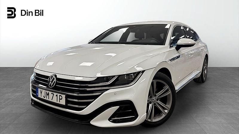 Begagnad VW Arteon R-line 200 HK (147 kW) 2020 Pure white Kombi