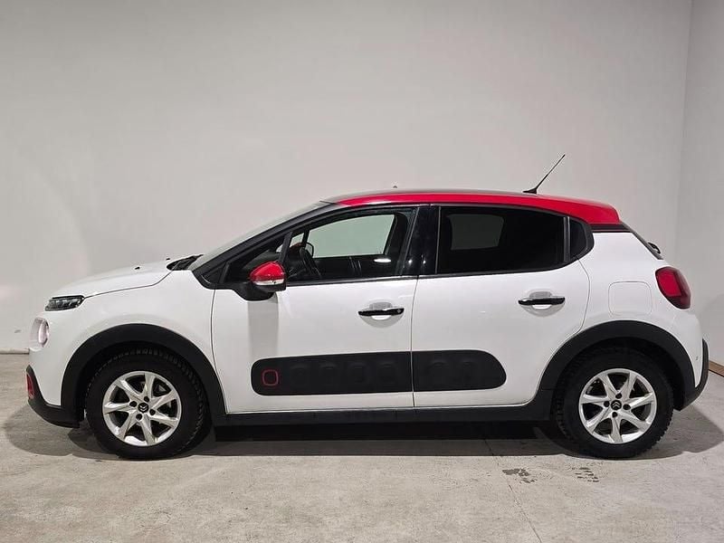 Begagnad Citroën C3 PureTech 110 HK (80 kW) 2018 Vit Halvkombi