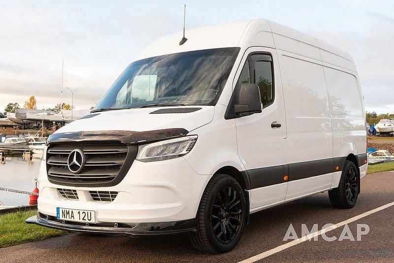 Vit Begagnad 2023 Mercedes Sprinter Van | 549 500 kr (Lite dyr) - Bild 1/4