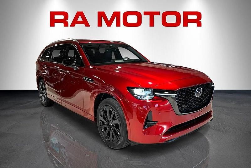 Ny Mazda CX-80 2025 Röd SUV