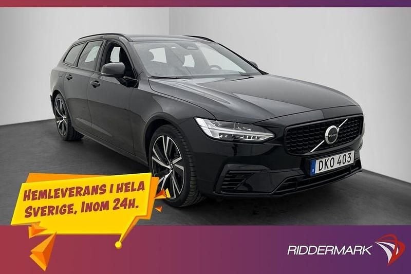 Svart Begagnad 2022 Volvo V90 R-Design Kombi | 364 900 kr (Marknadspris) - Bild 1/3