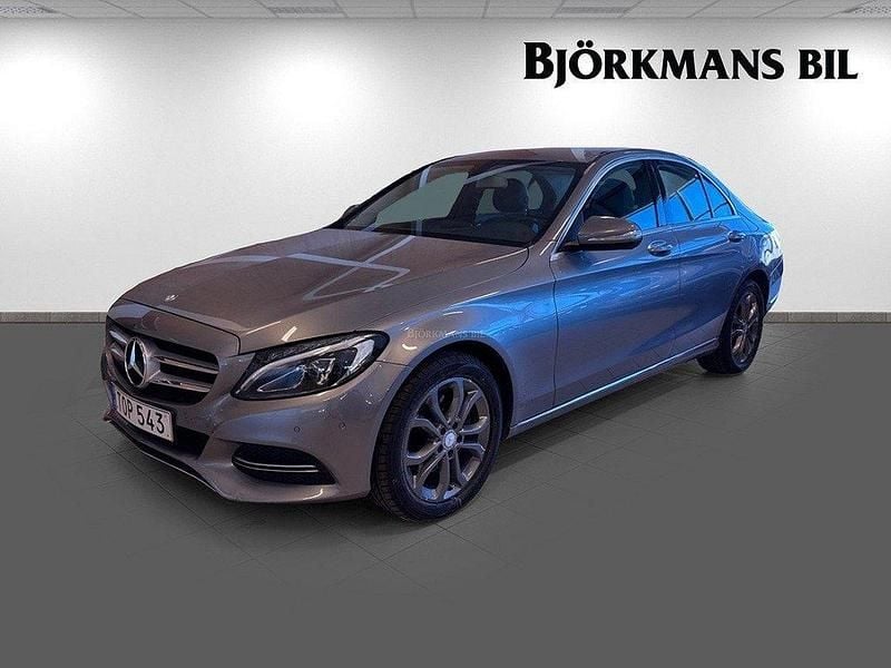 Silver Begagnad 2015 Mercedes C220 Sedan | 179 000 kr (Bra pris) - Bild 1/4
