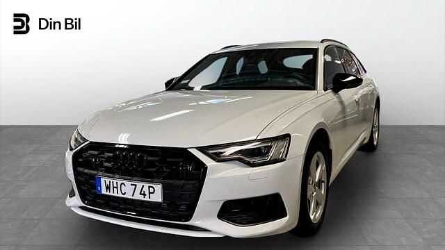 Glaciärvit metallic Ny 2024 Audi A6 Sport Kombi | 549 000 kr (Marknadspris) - Bild 1/4