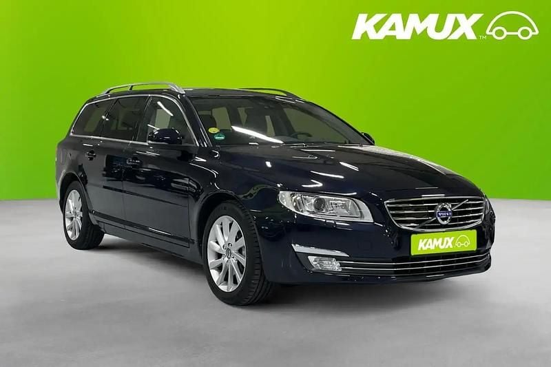 Blå Begagnad 2016 Volvo V70 Summum Kombi | 268 800 kr - Bild 1/4