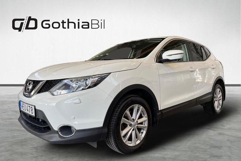 Vit Begagnad 2016 Nissan Qashqai N-Connecta SUV | 119 900 kr - Bild 1/4