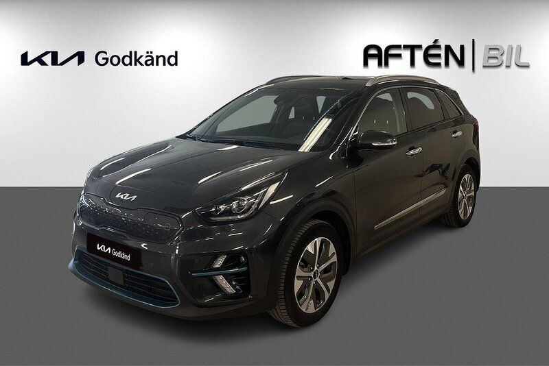 Grå Begagnad 2022 Kia e-Niro 4 SUV | 289 900 kr (Marknadspris) - Bild 1/4