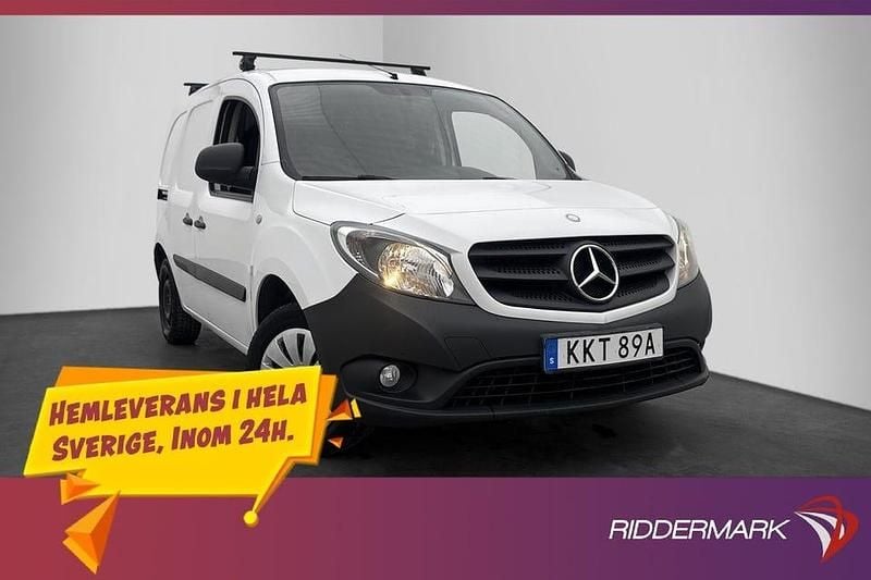 Vit Begagnad 2019 Mercedes Citan 109 Van | 99 800 kr (Marknadspris) - Bild 1/3