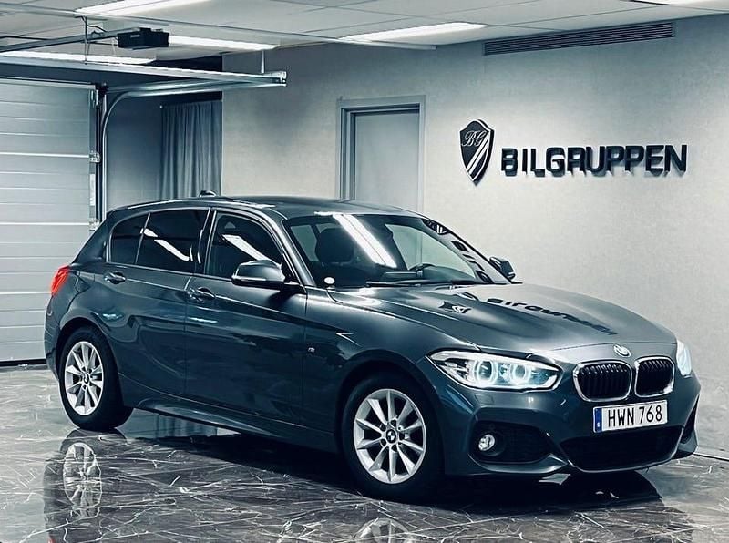 Begagnad BMW 116 Shadowline 116 HK (85 kW) 2015 Grå Halvkombi