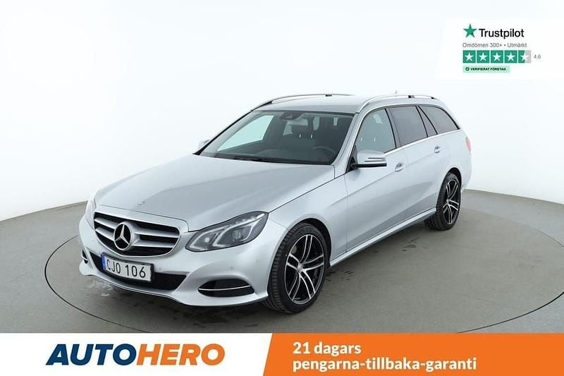 Silver Begagnad 2015 Mercedes E250 Avantgarde Kombi | 206 000 kr (Bra pris) - Bild 1/4