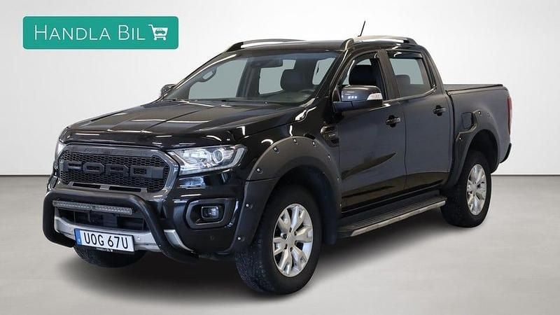 Begagnad Ford Ranger 214 HK (157 kW) 2019 Svart Pickup