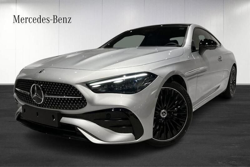 Silver Begagnad 2024 Mercedes 200 AMG line Sportkupé | 699 900 kr - Bild 1/4