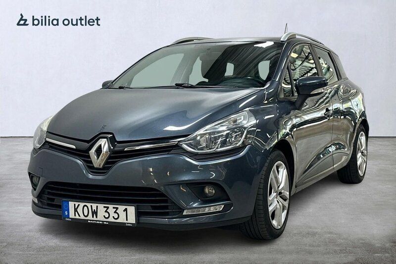 Grå Begagnad 2017 Renault Clio GrandTour Zen Kombi | 59 900 kr (Superpris) - Bild 1/3
