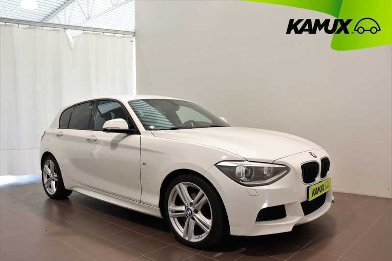 Vit Begagnad 2014 BMW 118 M Sport Halvkombi | 184 900 kr (Marknadspris) - Bild 1/4