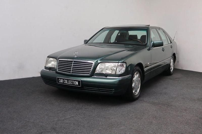 Begagnad Mercedes S600 394 HK (289 kW) 1994 Mörkgrön Sedan